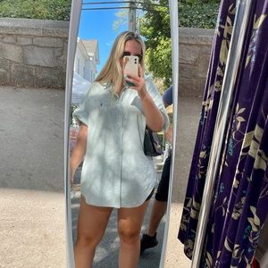 Ralph Lauren Oversized Seersucker Shirt